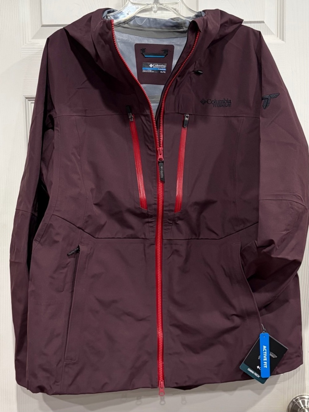 Columbia Sportswear Women's XL Titanium Platinum Peak II 3L Shell Ski Jacket NWT